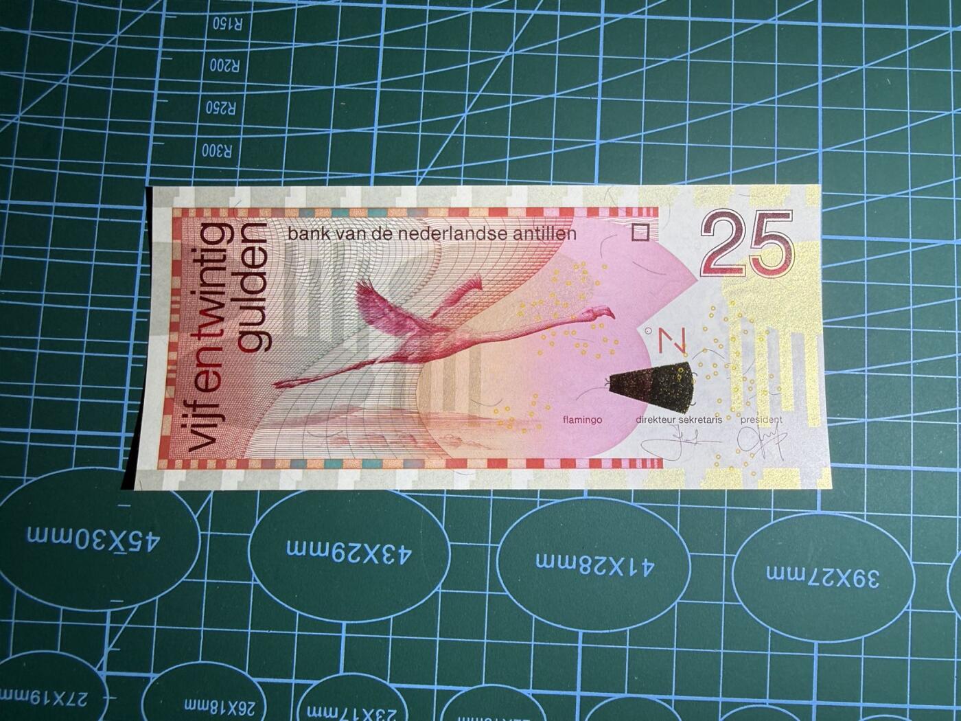 【炜奕收藏】，第五十期 2003年荷属安德烈斯25盾，UNC品相