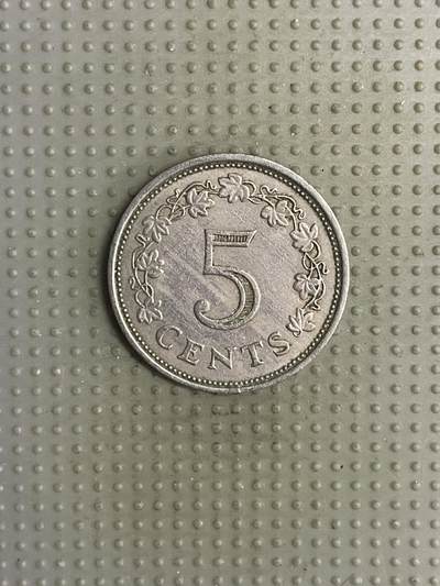 2025年第110场各国散币拍卖（总第110场） - 马耳他1972年5分