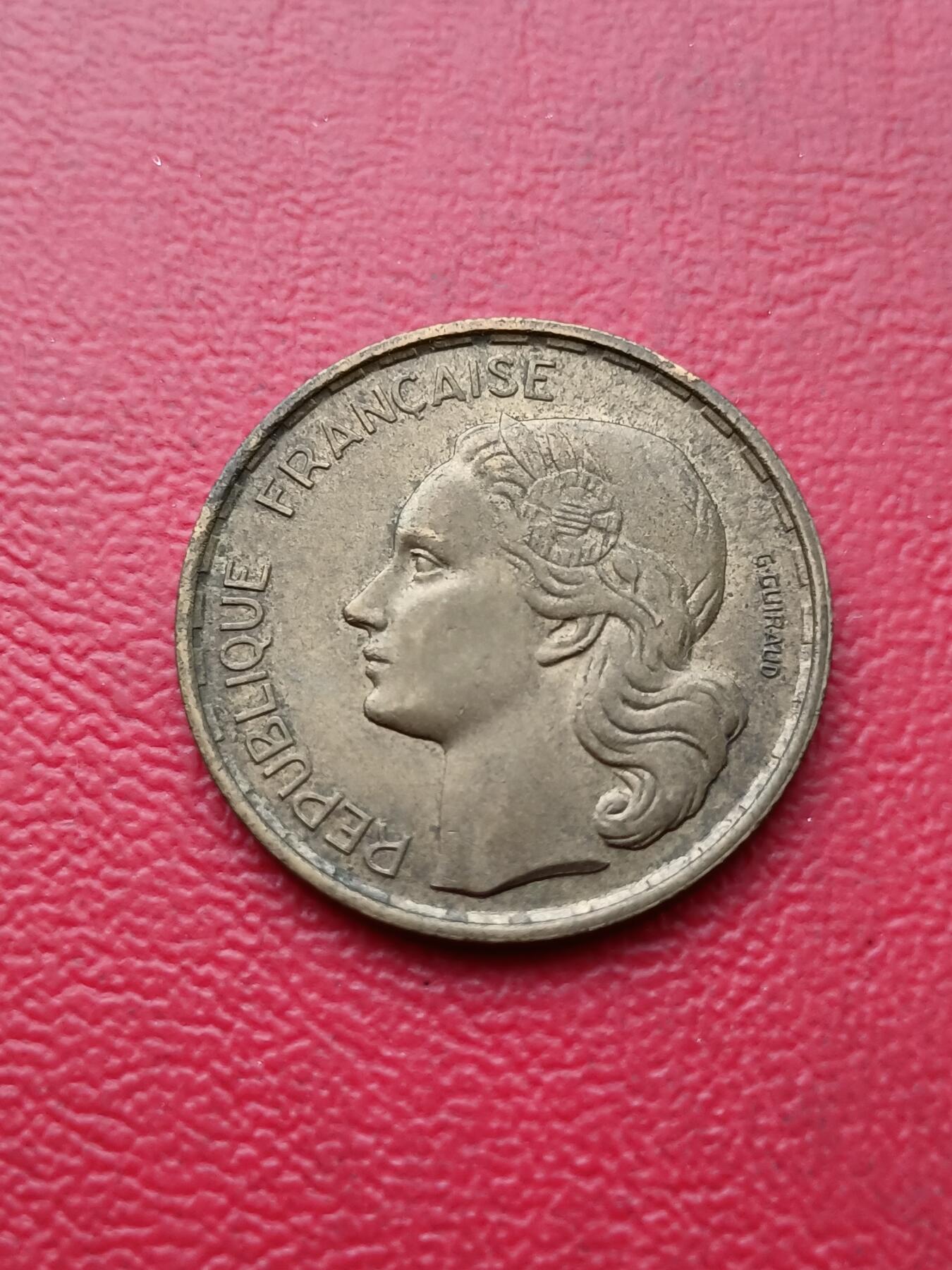 【云涧收藏】第七十八场 法国1952年20法朗