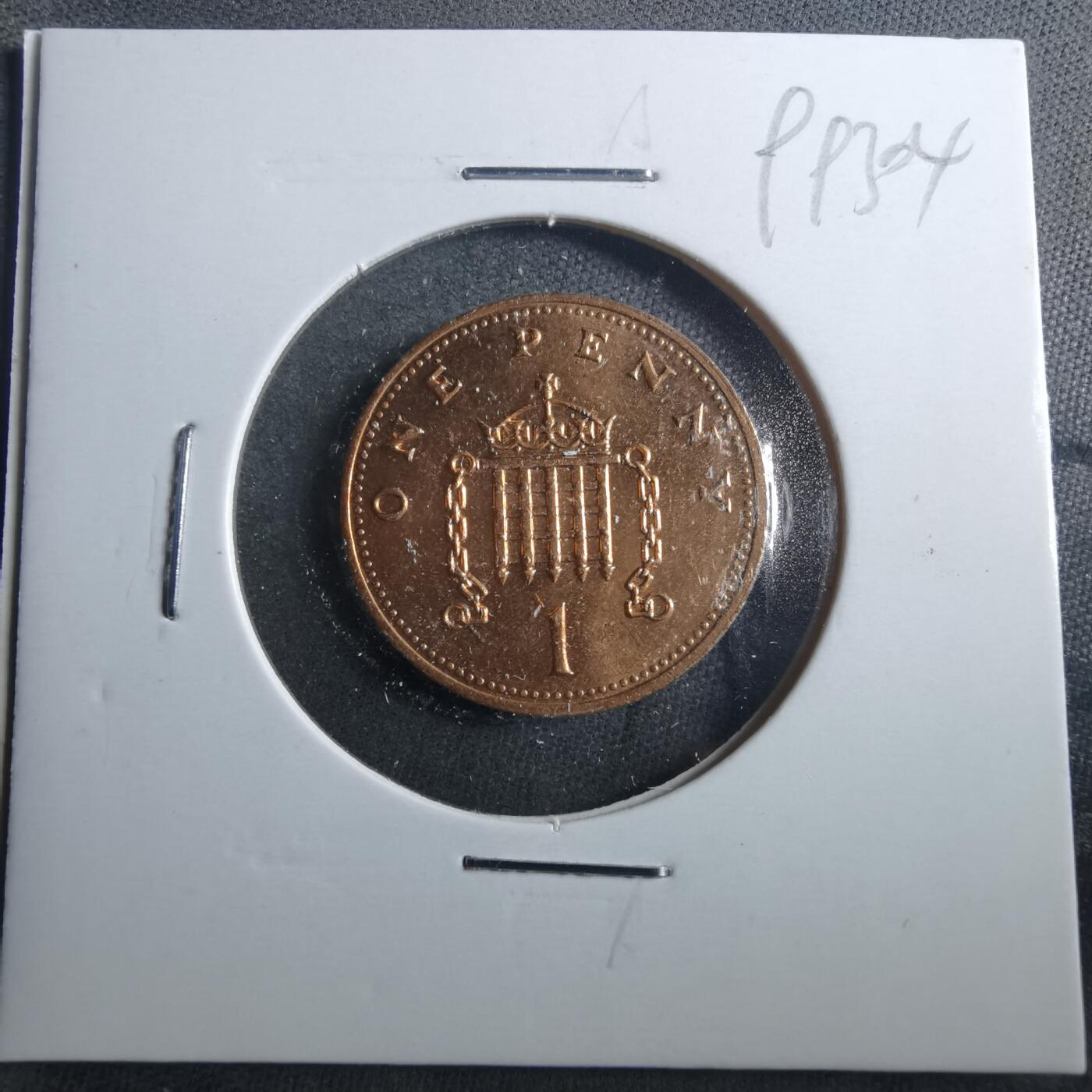 沼泽如烟--第899场 英国1989年1便士