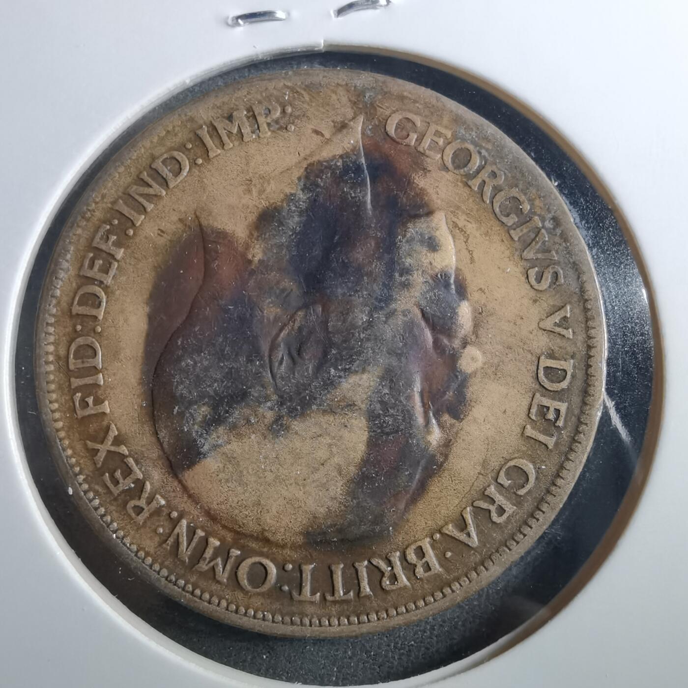 沼泽如烟--第899场 英国1919年1便士