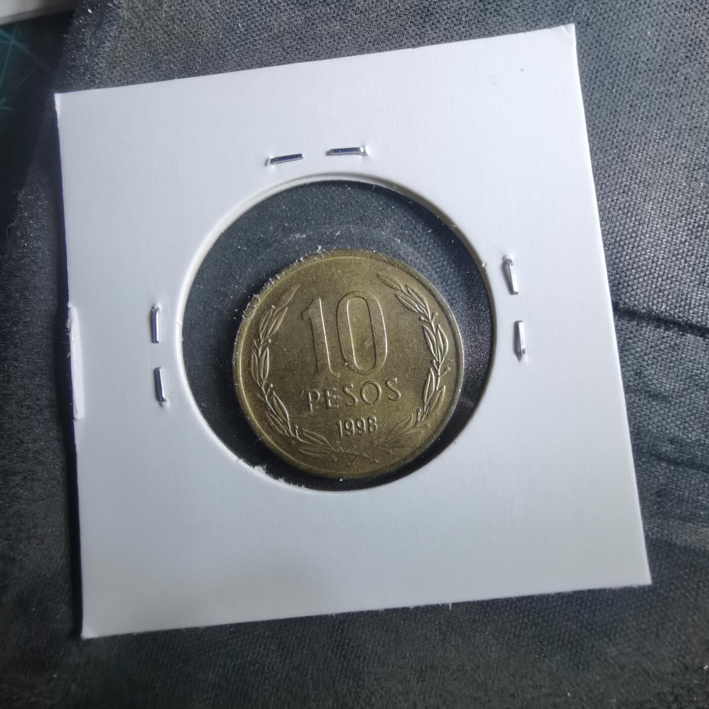 沼泽如烟--第899场 智利1998年10比索