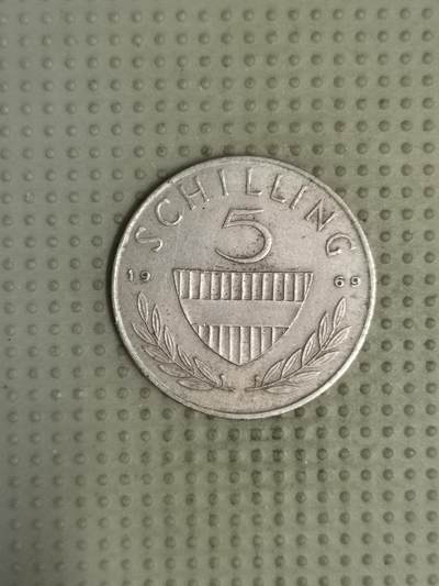 2025年第112场各国散币拍卖（总第112场） - 奥地利1969年5先令