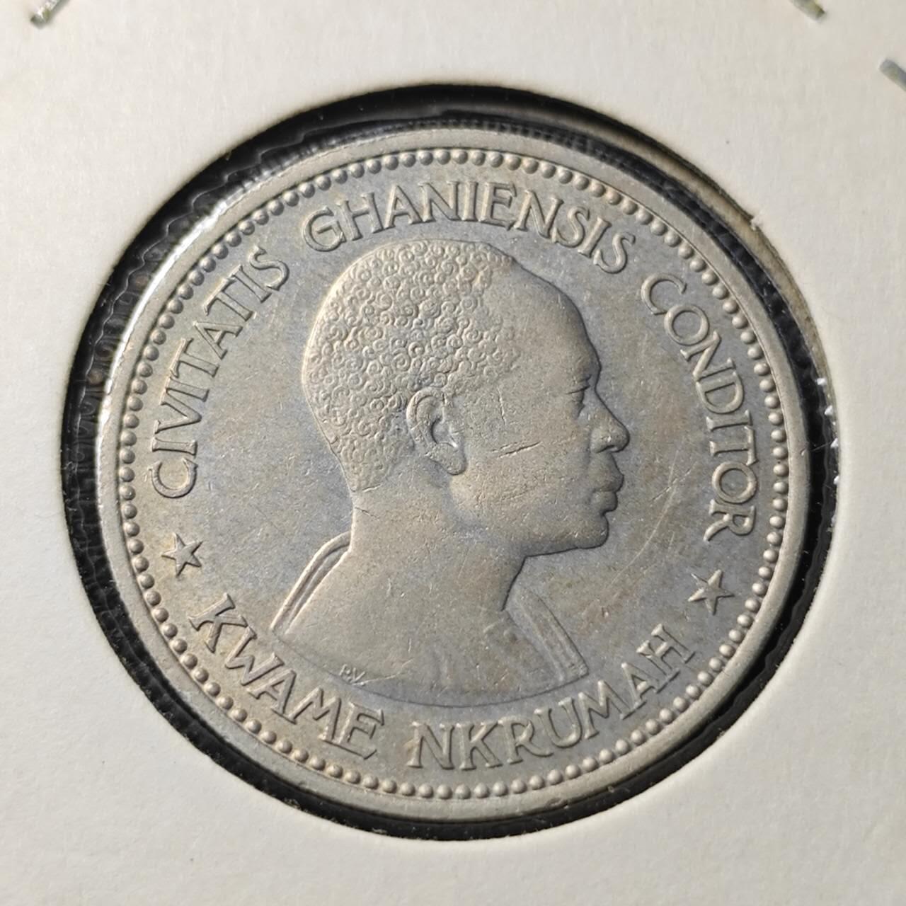 KK钱币收藏小铺  第368场  2月预留时间 周末发货  1958加纳2先令