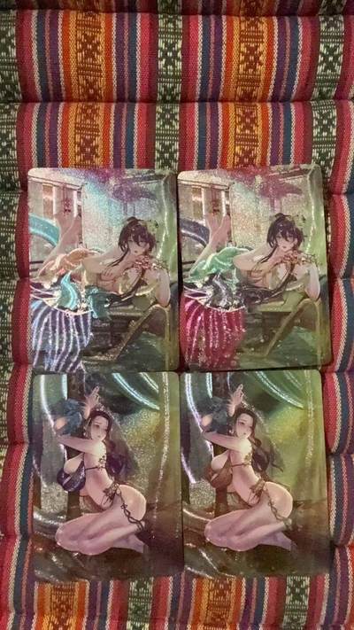 光影卡牌第25期，各家亲签，各家套卡，持续收拍品 - 燎原玉生香金瓶儿+庞春梅粗闪