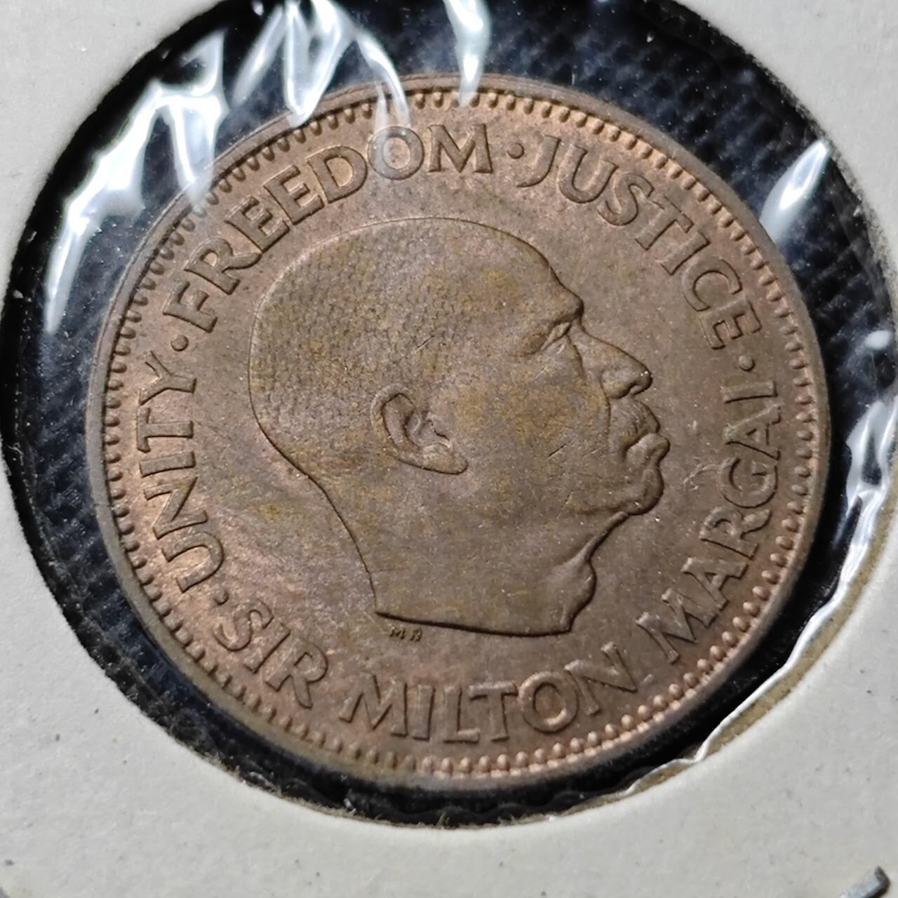 KK钱币收藏小铺  第368场  2月预留时间 周末发货  1964塞拉利昂0.5分铜币