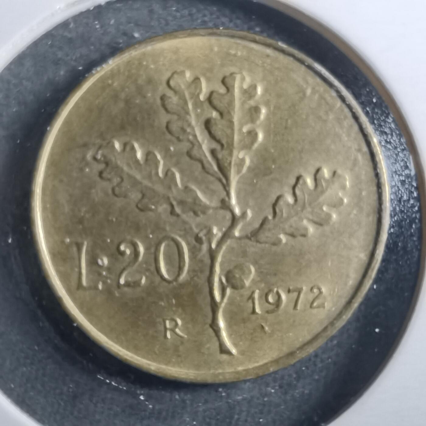 沼泽如烟--第899场 意大利1972年20里拉