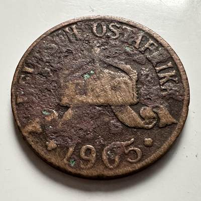 🌹外币初藏🌹🐯2025年第126场  每周二四六晚8️⃣点 接代拍 - 德属东非1905年一赫勒