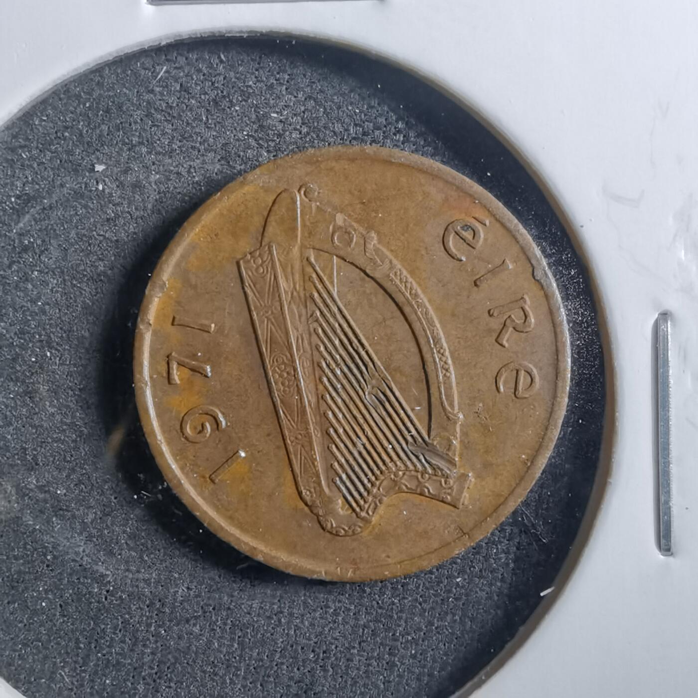 沼泽如烟--第899场 爱尔兰1971年半便士