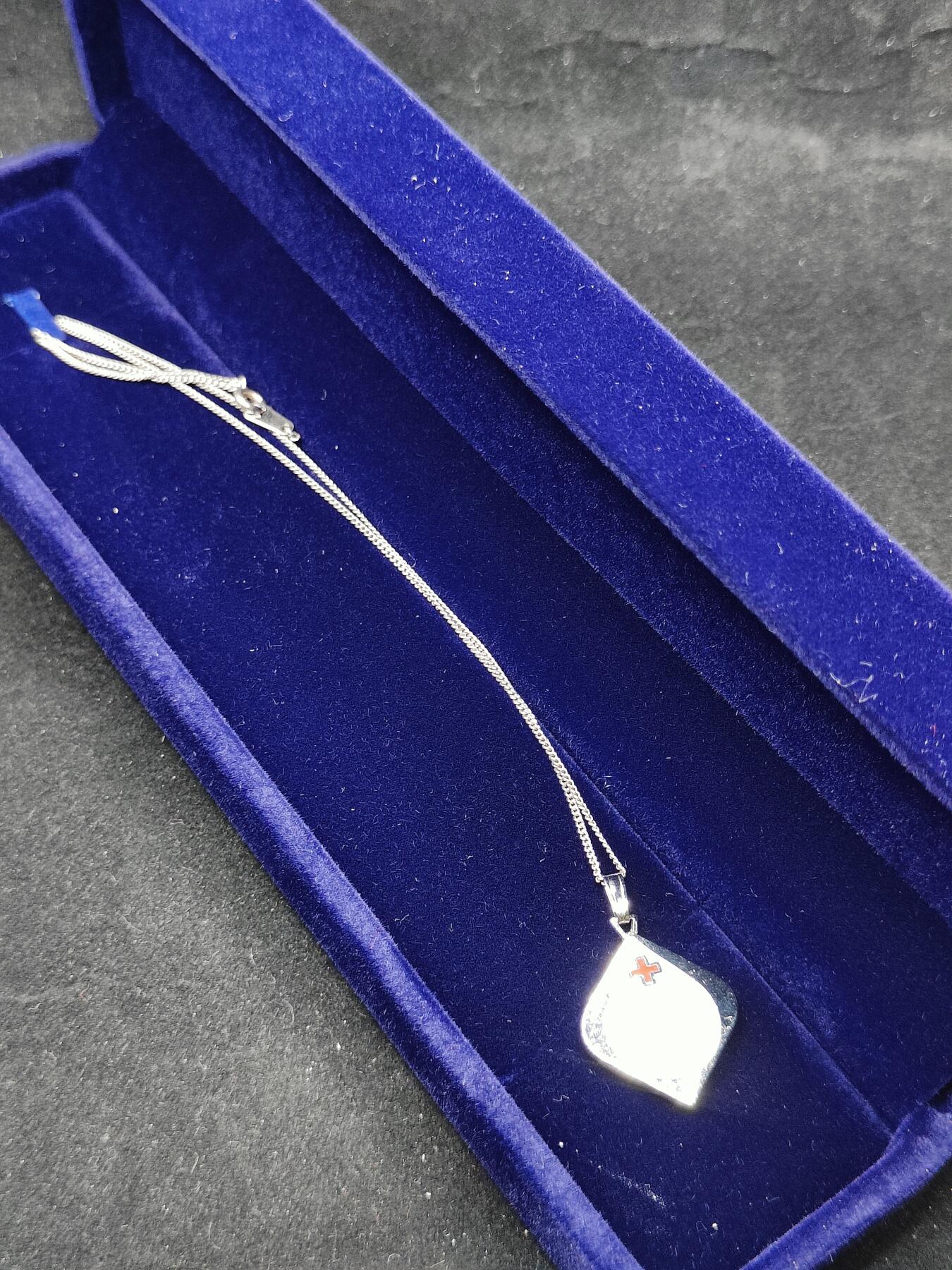 0元起拍勋章 第309期 咸鱼国勋章拍卖专场 11月12日（周三）下午6：00开始 日本献血纪念项链带盒