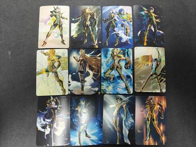 天玑星卡拍第136期《11.10周一截拍》持续收拍收评中 满赠卡需备注 - 圣斗士星矢 纱布闪 12张 自制卡
