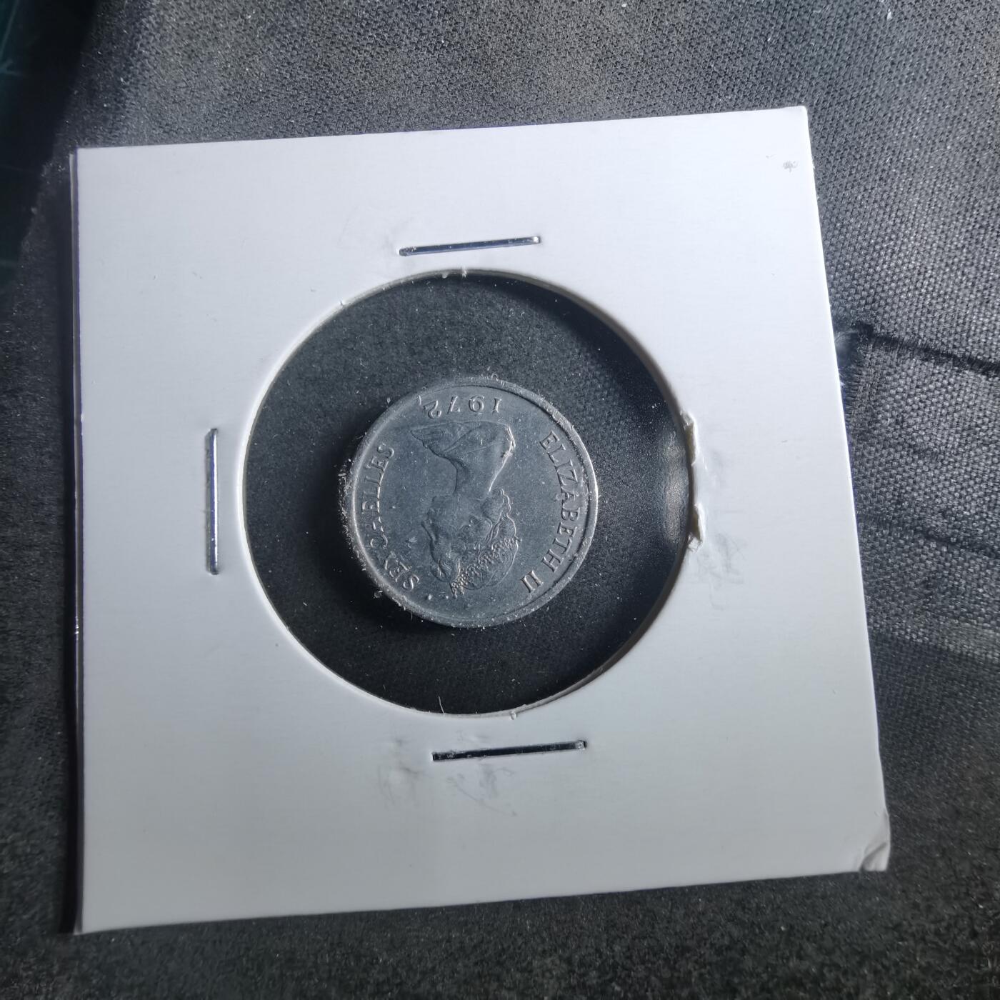 沼泽如烟--第899场 塞舌尔1972年一分FAO