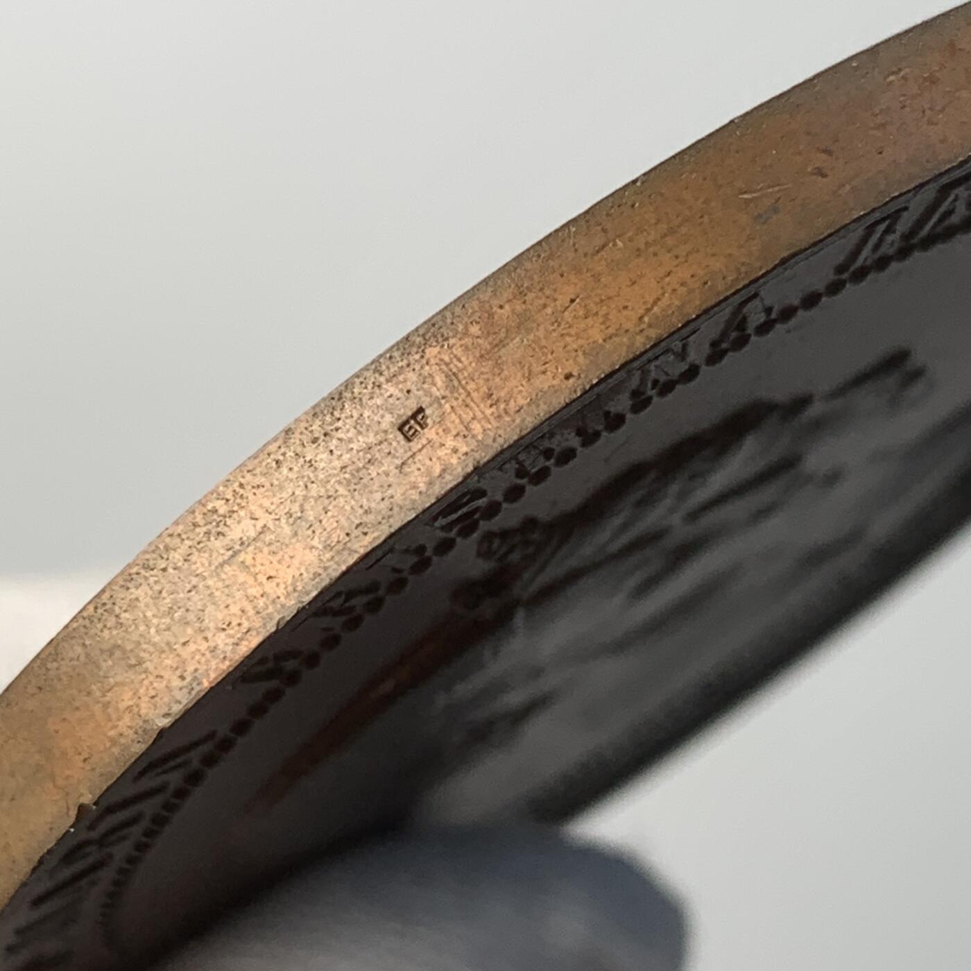 掌中浮雕-藏着的欧洲第041场 1880年西班牙阿方索十二世女儿诞生纪念铜章，57mm