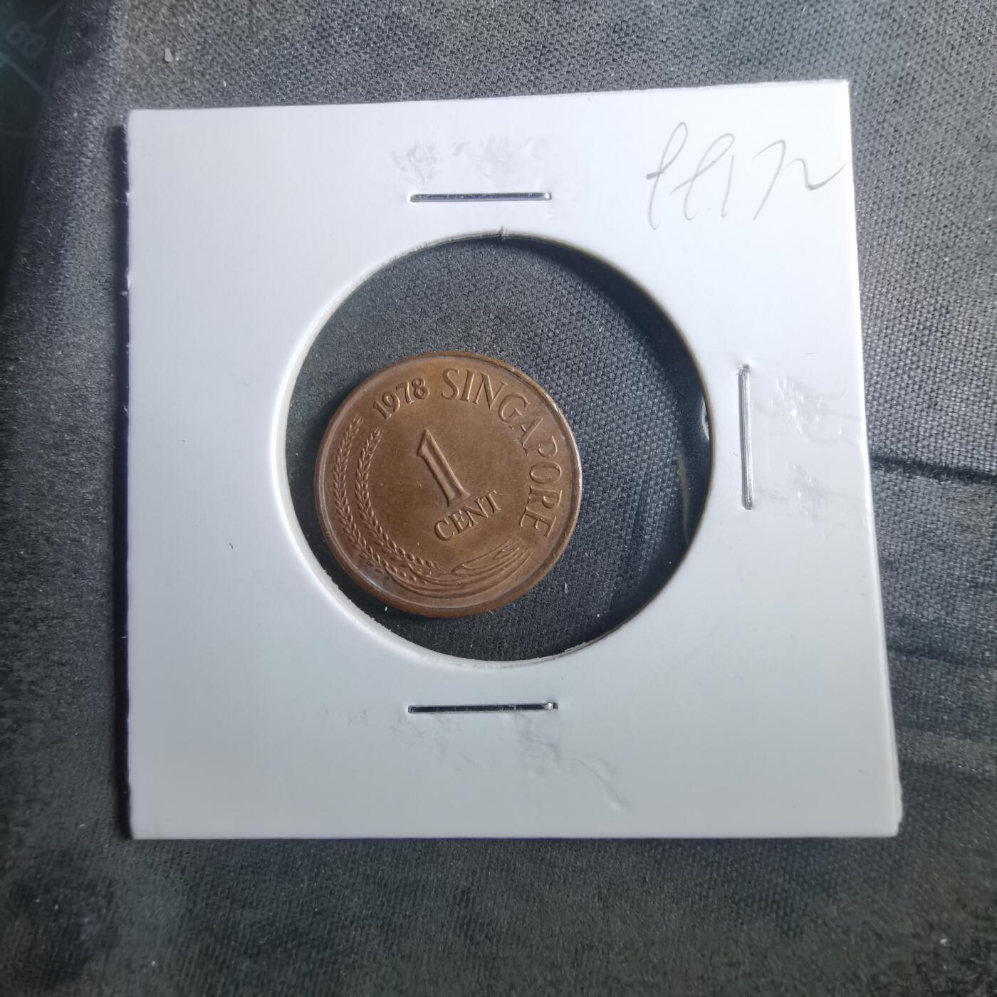 沼泽如烟--第899场 新加坡1978年一分