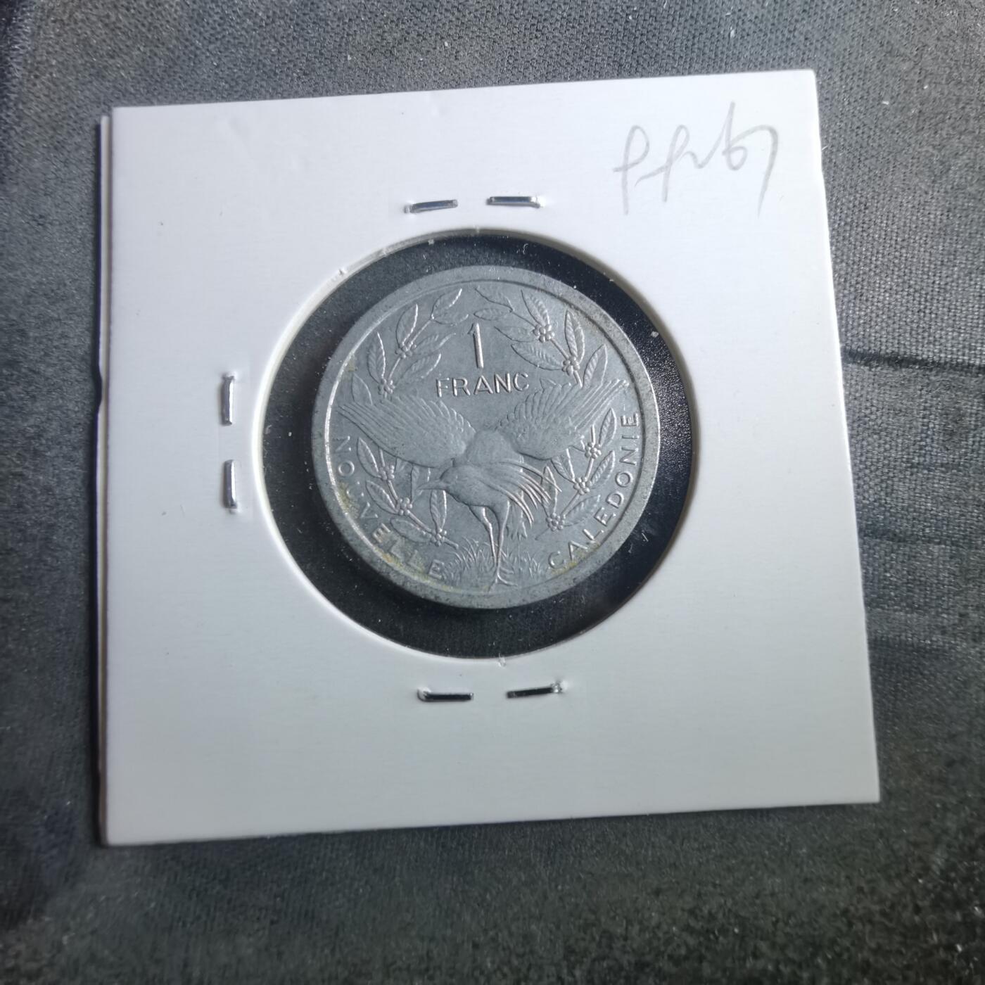 沼泽如烟--第899场 法属新喀里多尼亚1981年1法郎