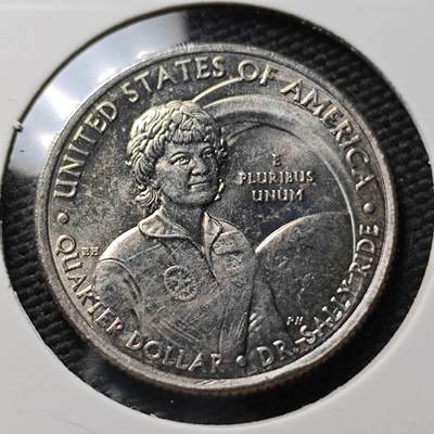 KK钱币收藏小铺  第367场  2月预留时间 周末发货 -  2022美国25分 好品