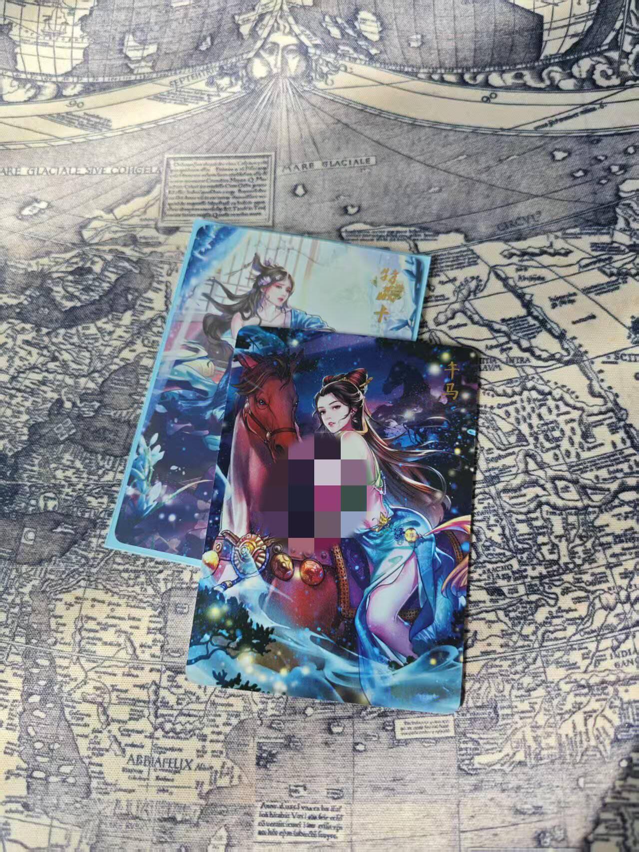 光影卡牌第25期，各家亲签，各家套卡，持续收拍品 燎原julia玲姐唯一金彩藏卡单卡，送午马