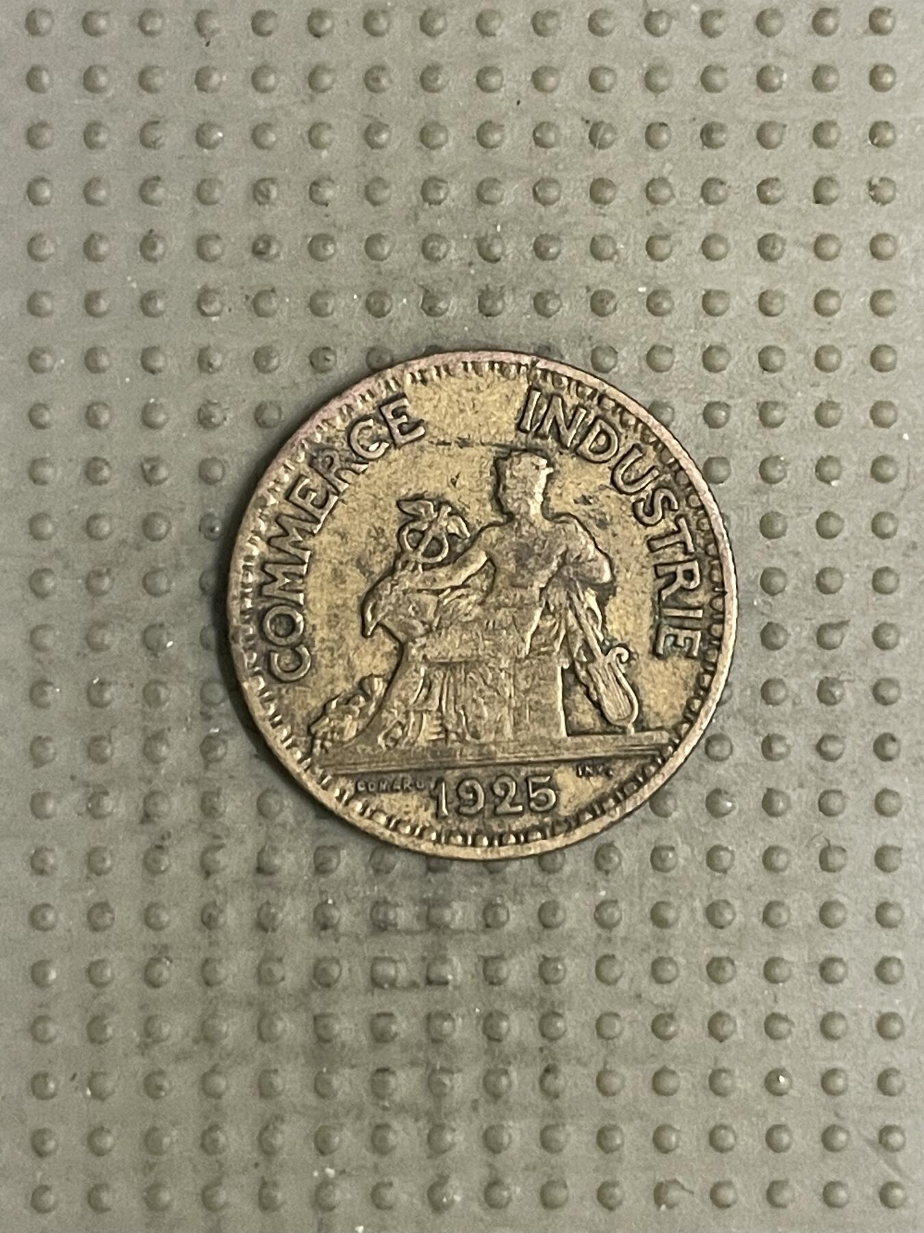 2025年第111场各国散币拍卖（总第111场） 法国1925年商业部50生丁