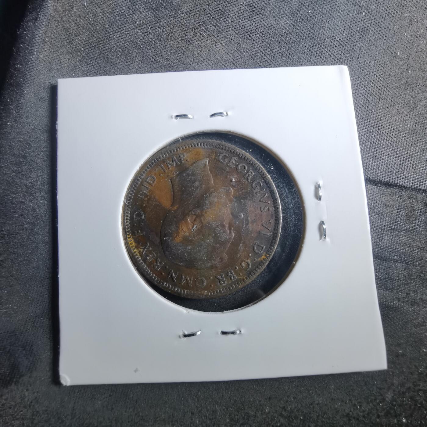 沼泽如烟--第899场 英国1943年半便士