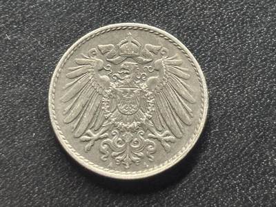 邮泉阁限时拍卖第三十五场 德国硬币专场（硬币在国外。请付邮费6元。） - 德意志帝国1918年5芬尼A版