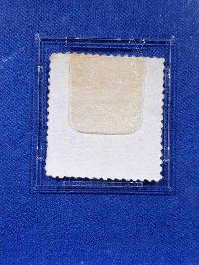 《竞宝斋》第437场 周日，周一2场连拍 （全场包邮） ASG F/VF75Used 民国1920年帆船叁/肆分邮票 原票叁分加盖特殊老墨印戳附收赈捐壹分 用于当时黄河决口救济灾民筹集善款 独特历史背景 包克旧藏名家标签 美国海军少校 著名中国钱币邮票收藏大家