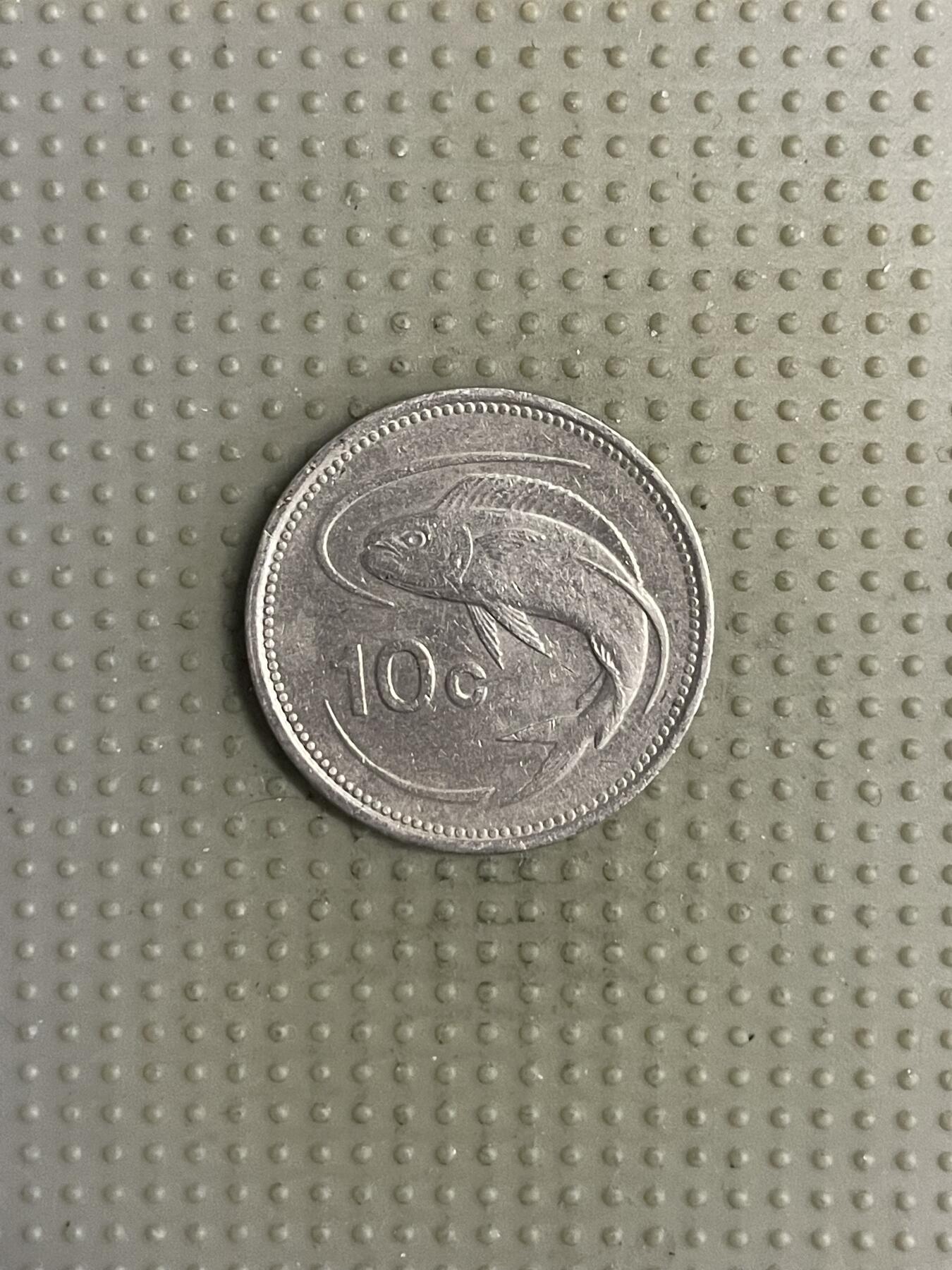 2025年第110场各国散币拍卖（总第110场） 马耳他1986年10分