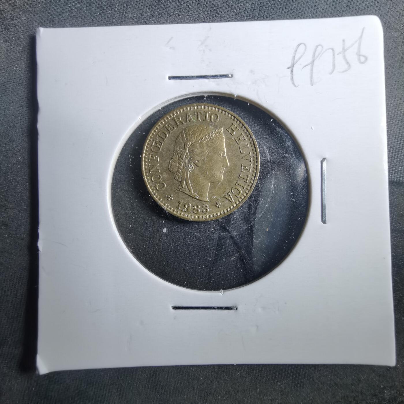 沼泽如烟--第899场 瑞士1983年五分