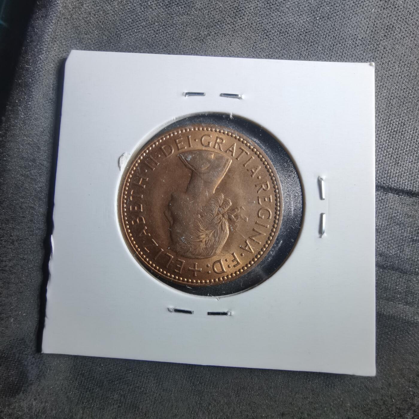 沼泽如烟--第899场 英国1967年半便士