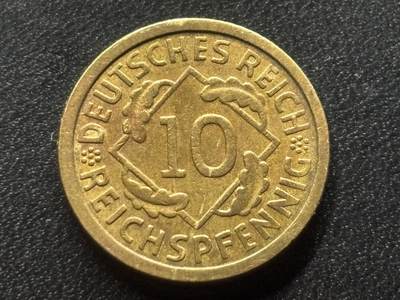 邮泉阁限时拍卖第三十五场 德国硬币专场（硬币在国外。请付邮费6元。） 德国魏玛共和国帝国马克1935年D版