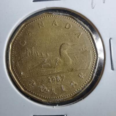 沼泽如烟--第899场 - 加拿大1987年一元