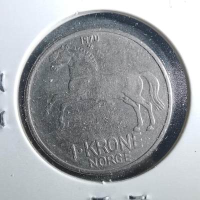 沼泽如烟--第899场 - 挪威1970年1克朗