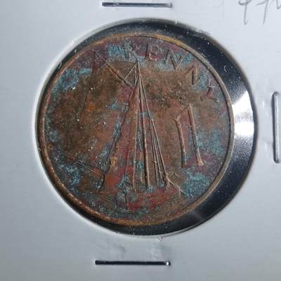 沼泽如烟--第899场 - 冈比亚1966年1便士