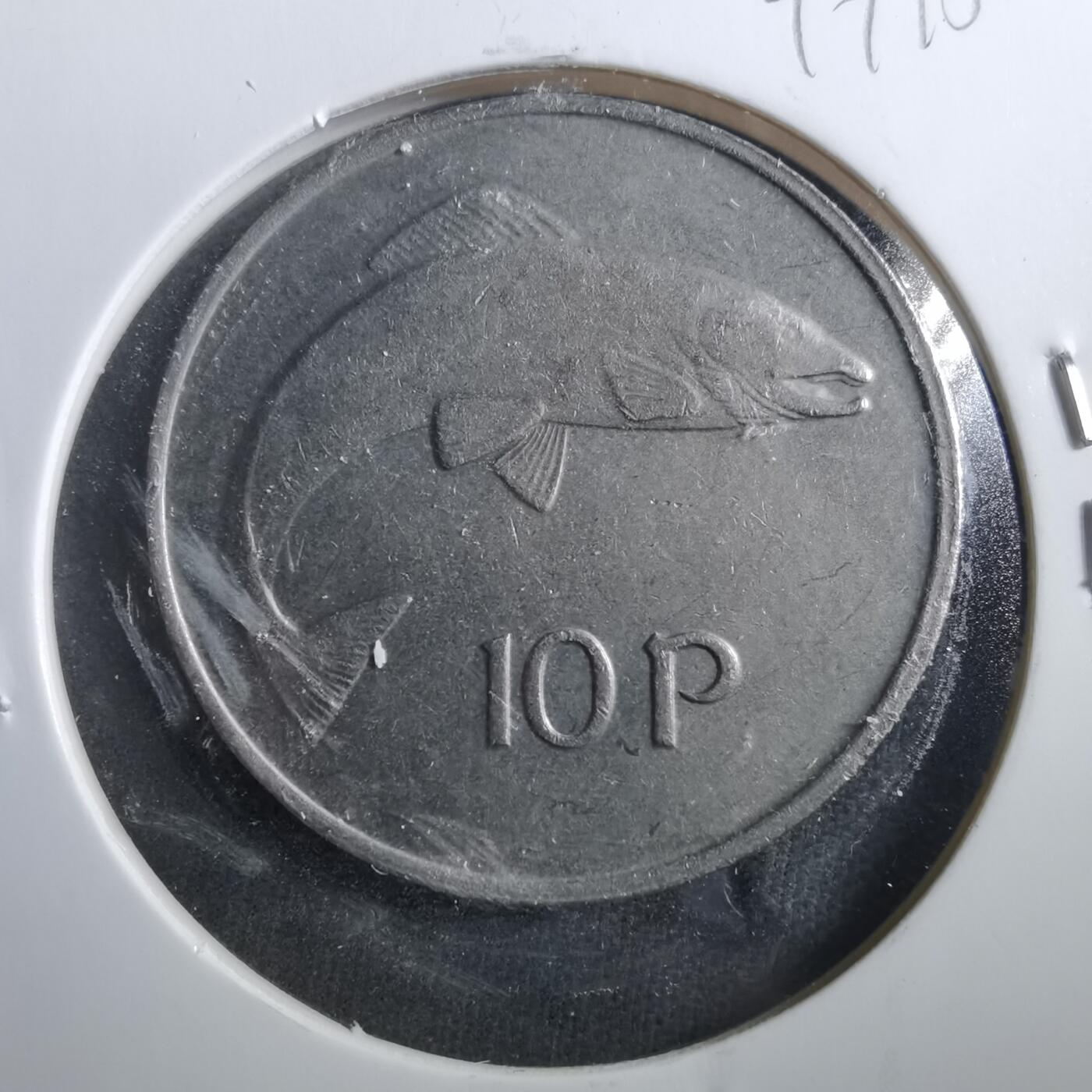 沼泽如烟--第899场 爱尔兰1978年10便士