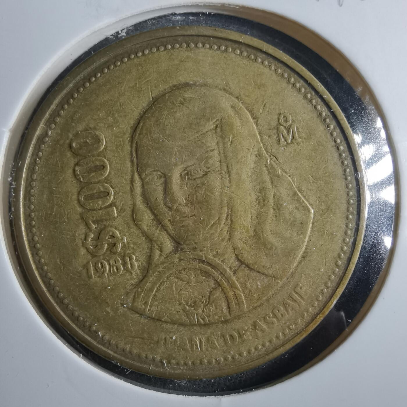 沼泽如烟--第899场 墨西哥1988年1000比索