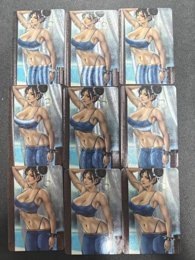 天玑星卡拍第136期《11.10周一截拍》持续收拍收评中 满赠卡需备注 - 宁缺卡牌 春丽 粗闪 9宫 自制卡