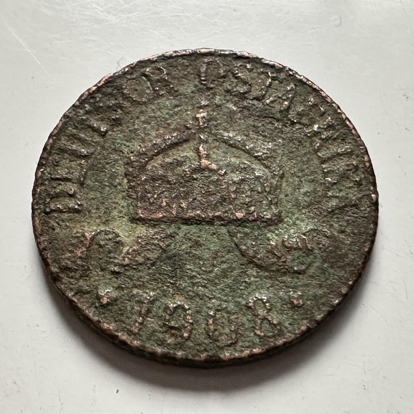 🌹外币初藏🌹🐯2025年第126场  每周二四六晚8️⃣点 接代拍 德属东非1908年一赫勒