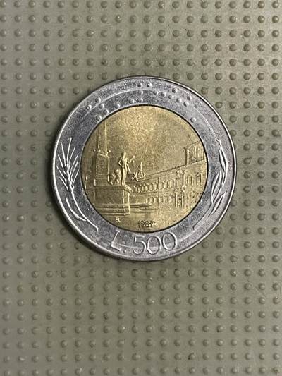 2025年第111场各国散币拍卖（总第111场） - 意大利1987年500里拉