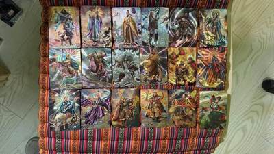 光影卡牌第25期，各家亲签，各家套卡，持续收拍品 - 燎原胡子封神冷烫粗闪41张