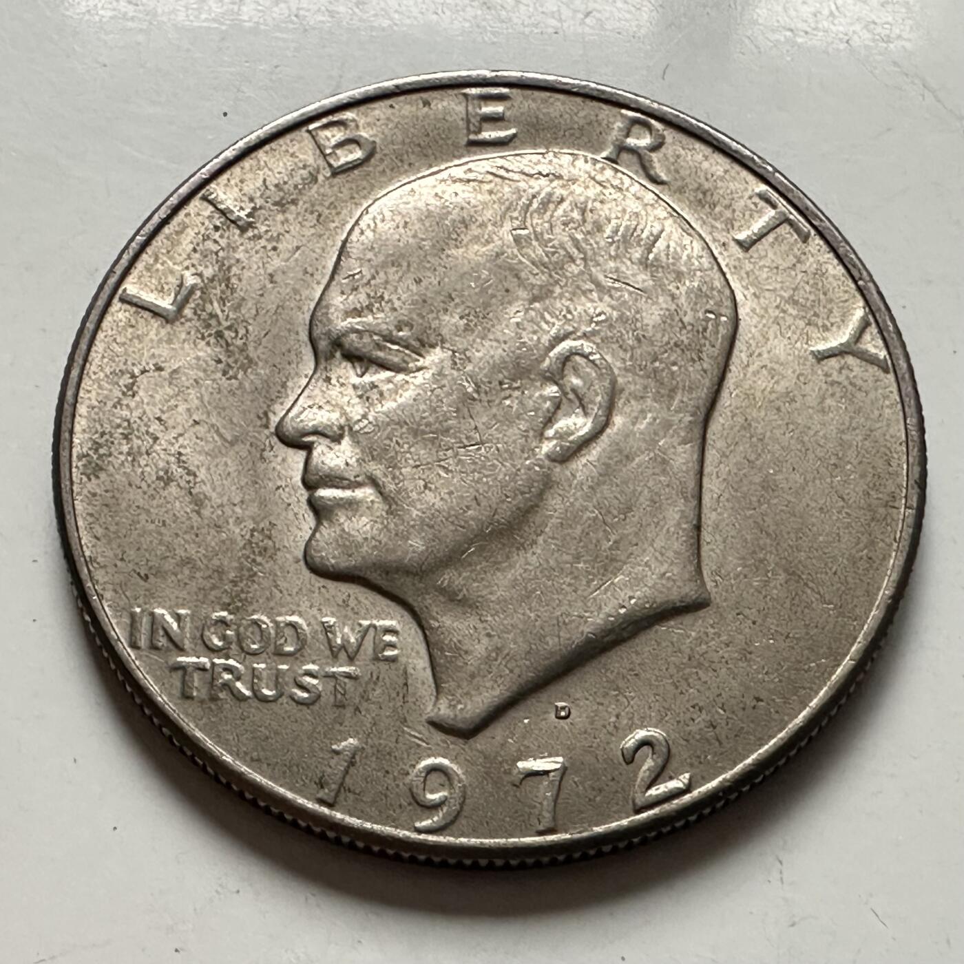 🌹外币初藏🌹🐯2025年第126场  每周二四六晚8️⃣点 接代拍 美国1972年大美元