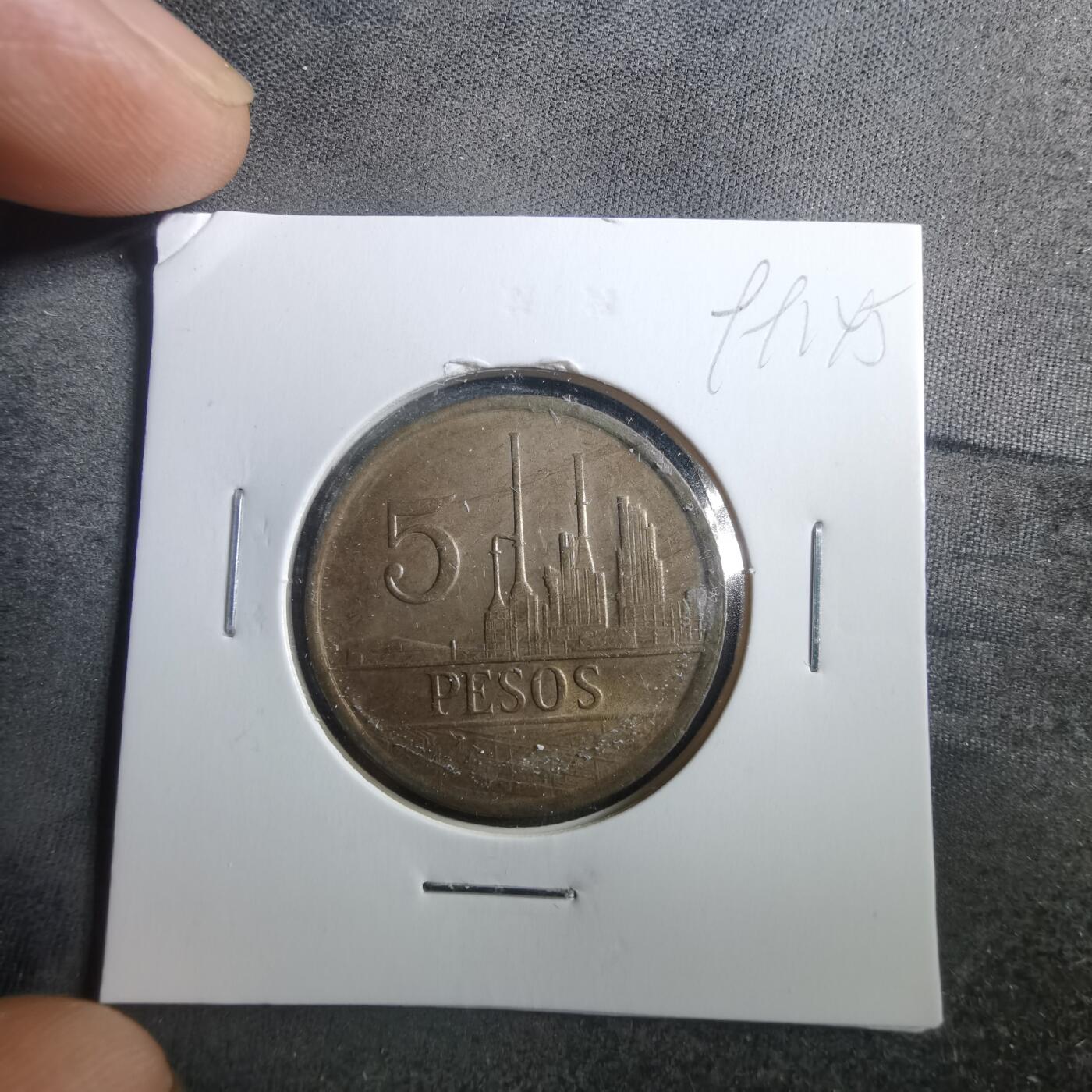 沼泽如烟--第899场 哥伦比亚1980年5比索