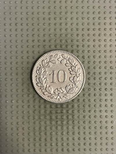 2025年第111场各国散币拍卖（总第111场） - 瑞士1919年10生丁