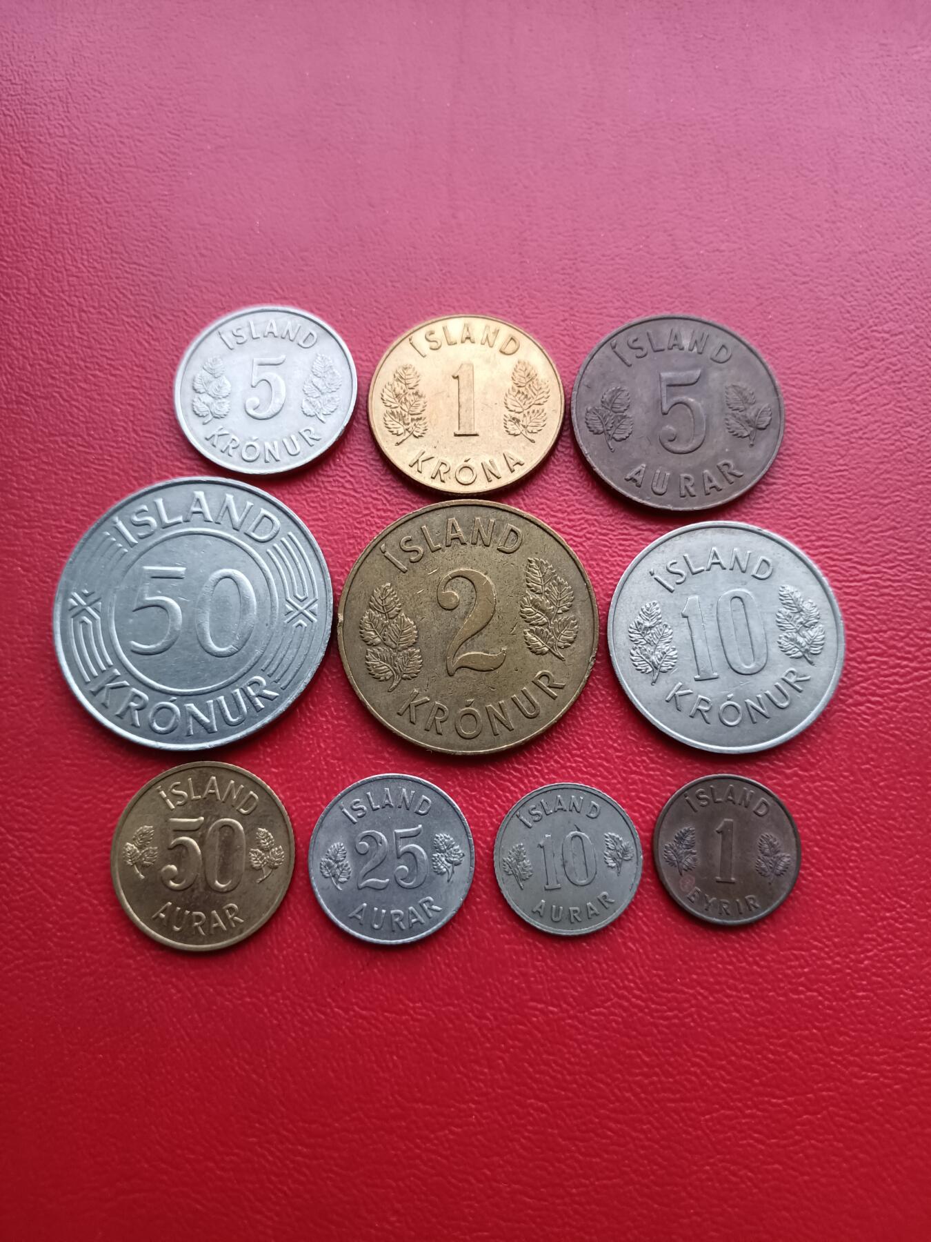 【云涧收藏】第七十八场 冰岛10枚套