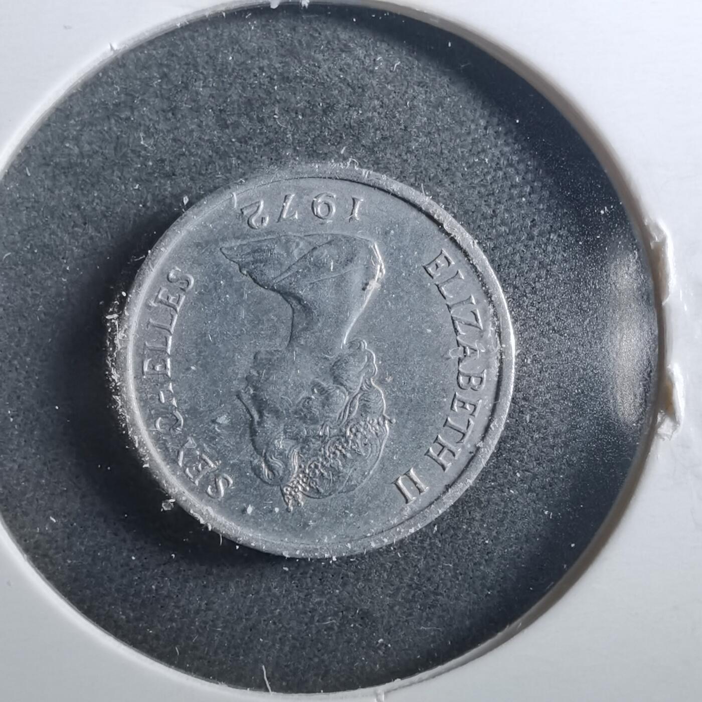 沼泽如烟--第899场 塞舌尔1972年一分FAO