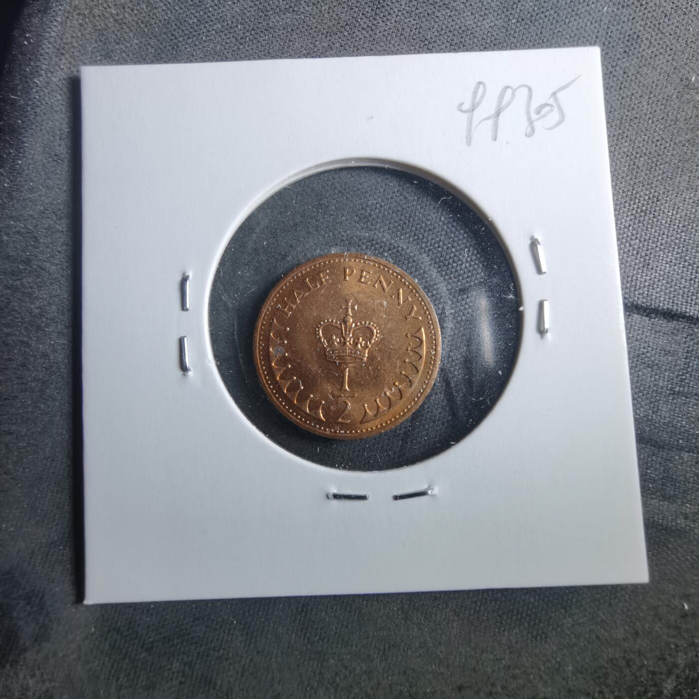 沼泽如烟--第899场 英国1983年半便士