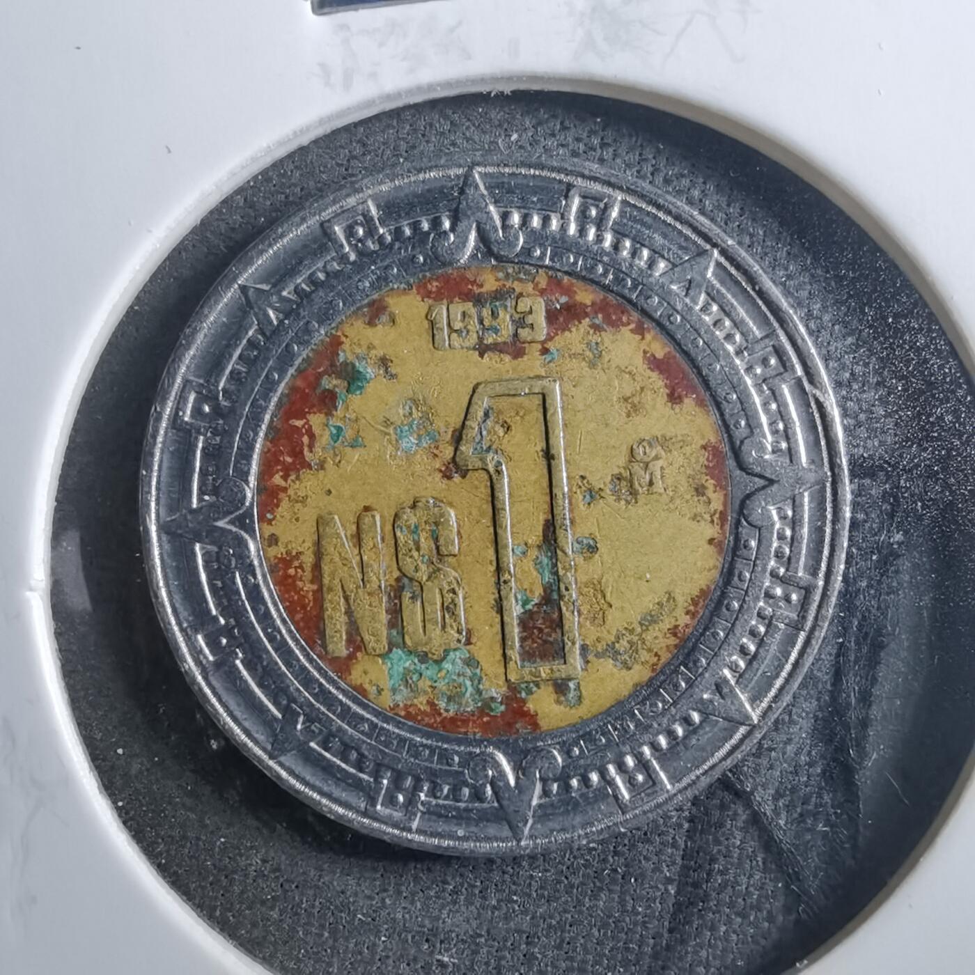 沼泽如烟--第899场 墨西哥1993年1比索