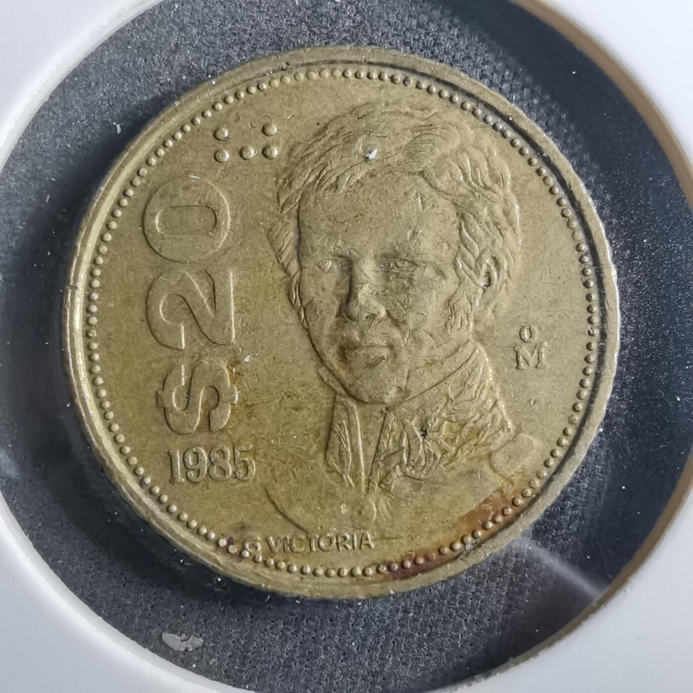 沼泽如烟--第899场 墨西哥1985年20比索