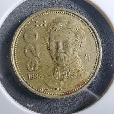 沼泽如烟--第899场 - 墨西哥1985年20比索