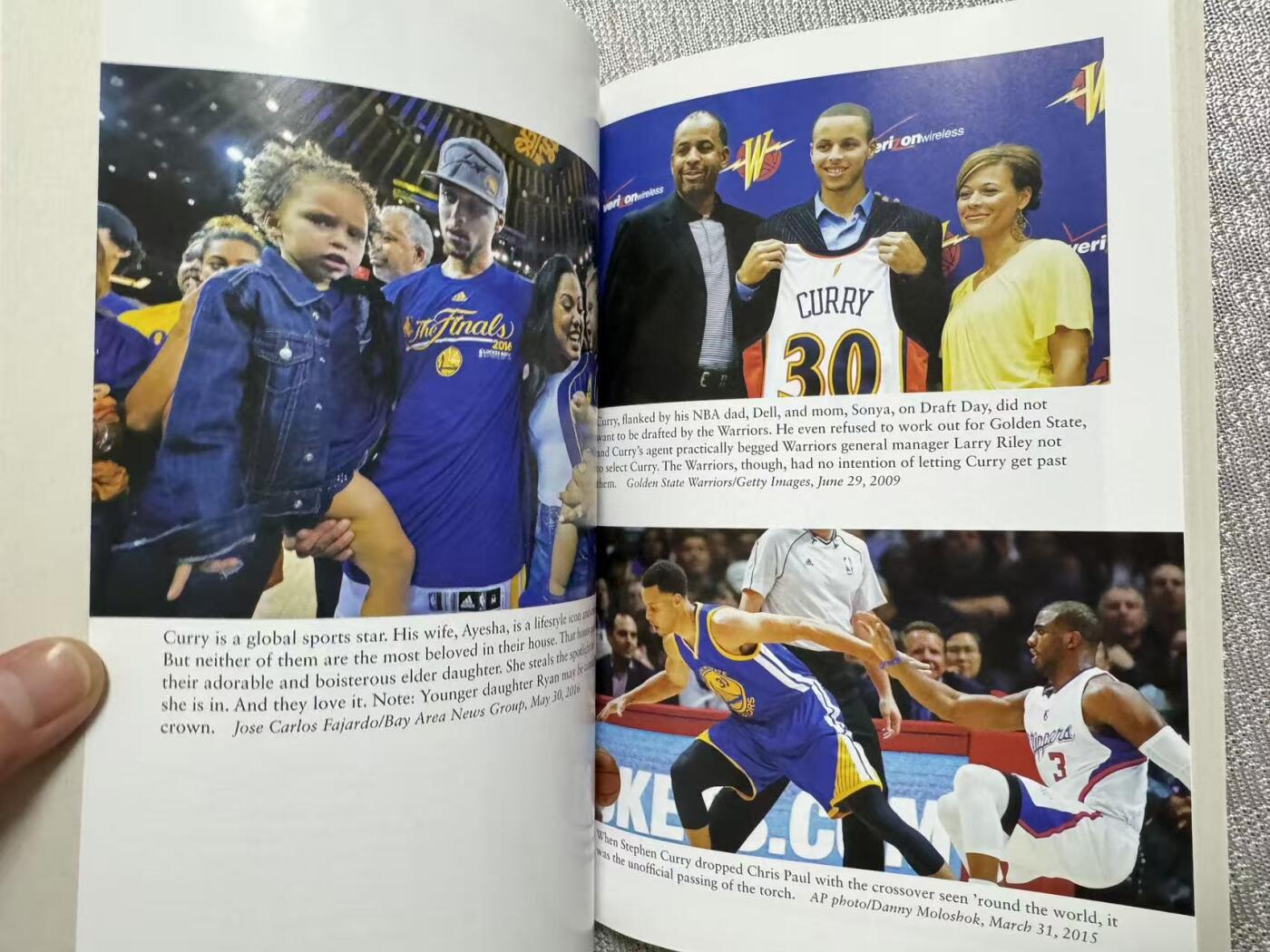 零元拍：斯蒂芬库里亲笔签名，金州勇士 库里的奇迹崛起 斯蒂芬库里传记 英文原版