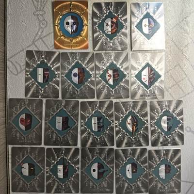 花开卡拍第47期（11月16号周日截拍，品控勿拍!!!拍品不寄存，运费5元，自制卡难免瑕疵，可能存在轻微撞角爆边等出厂瑕疵，品控介意勿拍！） - 万享水浒粗闪17张