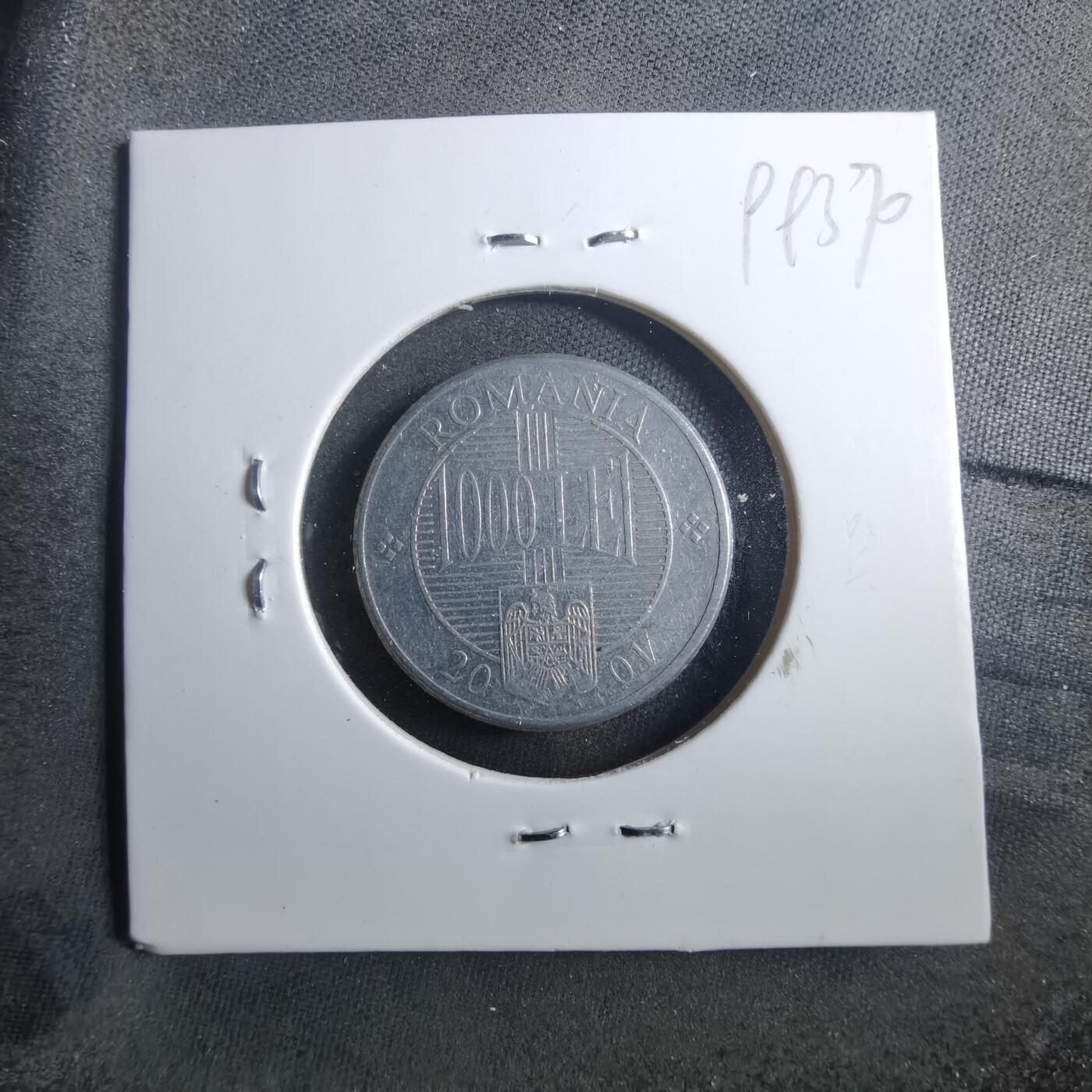 沼泽如烟--第899场 罗马尼亚2001年1000列伊